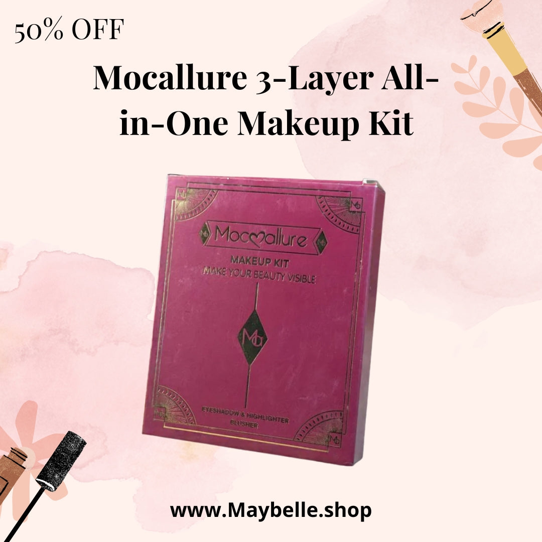 Mocallure 3-Layer All-in-One Makeup Kit – Complete Beauty Collection