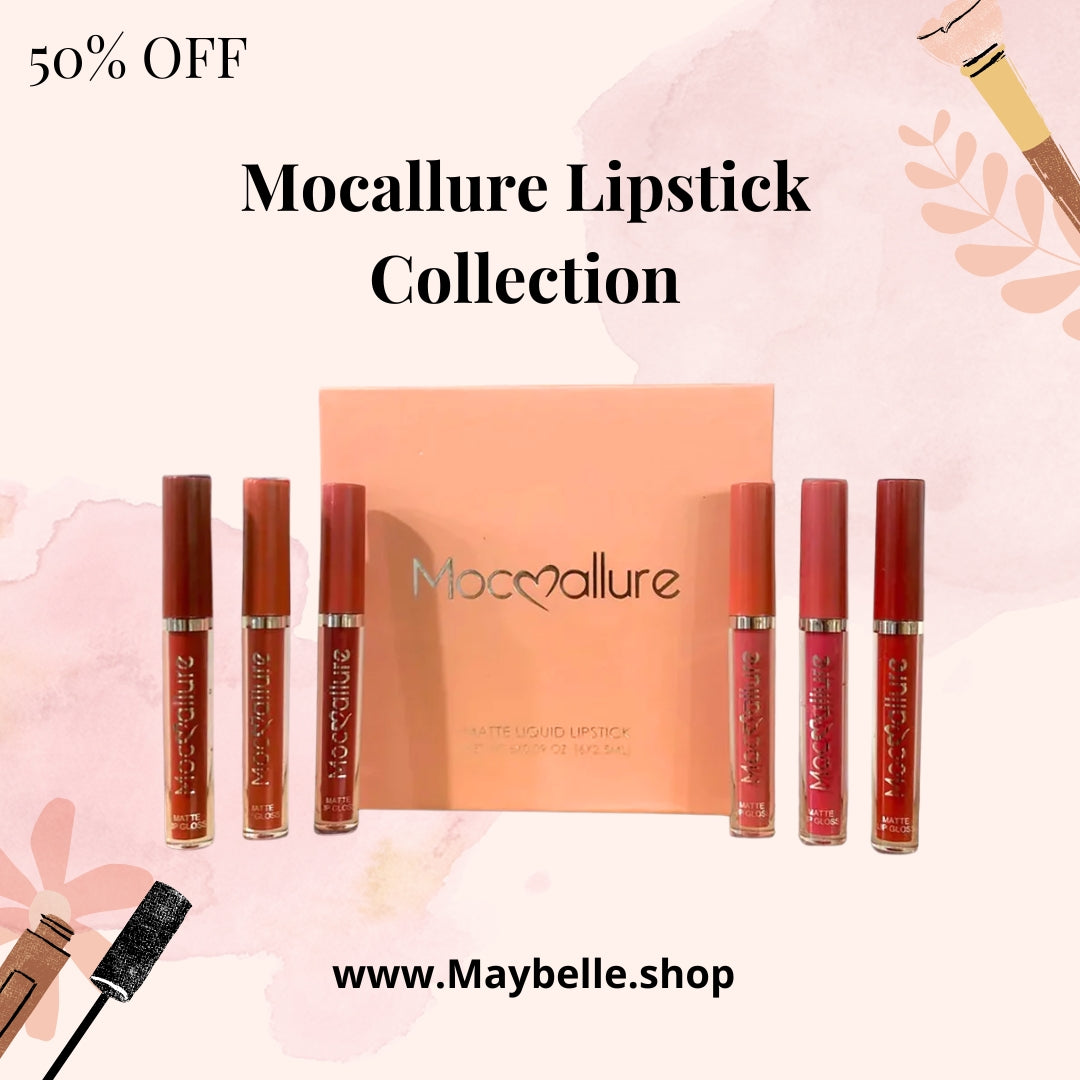 Mocallure Lipstick Collection – Bold, Beautiful, and Long-Lasting