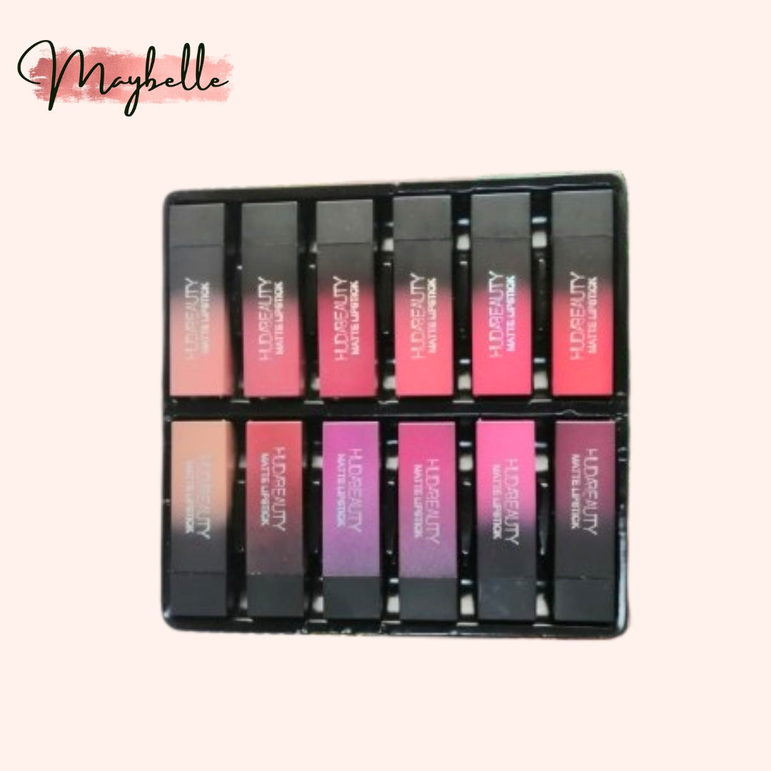 Huda Beauty 3Eality Collection – Ultra-Matte Lipsticks for All-Day Glam