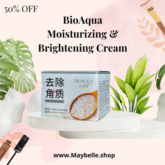 BioAqua Moisturizing & Brightening Cream – For Soft, Glowing Skin