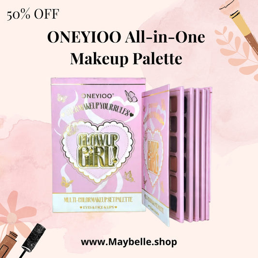 ONEYIOO All-in-One Makeup Palette – Endless Colors for Every Look